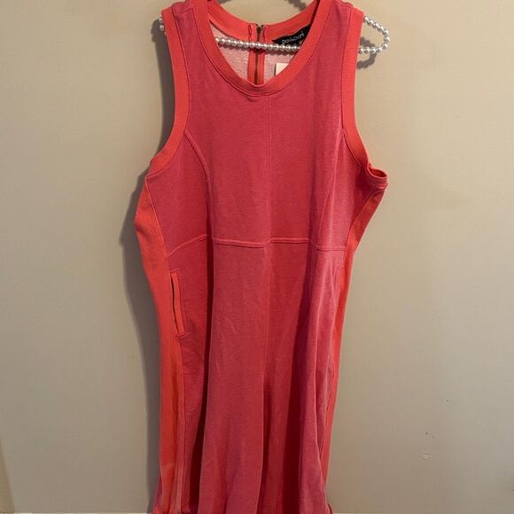 Davi & Dani pink ruched leg jumpsuit nwt size 1x - Picture 2 of 9